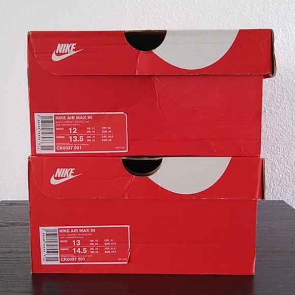 Nike Air Max 95 Mens Running Retro CK0037 001 New - Picture 8 of 8